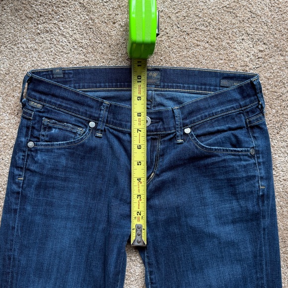 Citizens of Humanity Ava Low Rise Straight Jeans Med Wash Size 26 USA Made - Picture 7 of 16